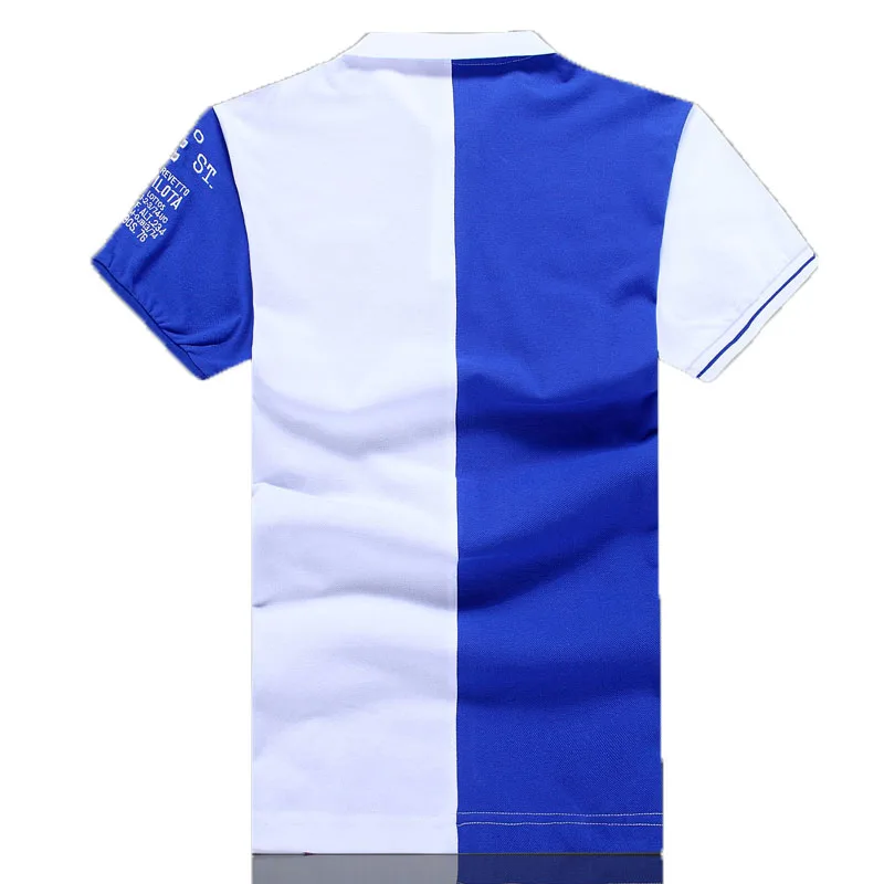 Новая высококачественная Мужская брендовая одежда с вышивкой рубашки поло