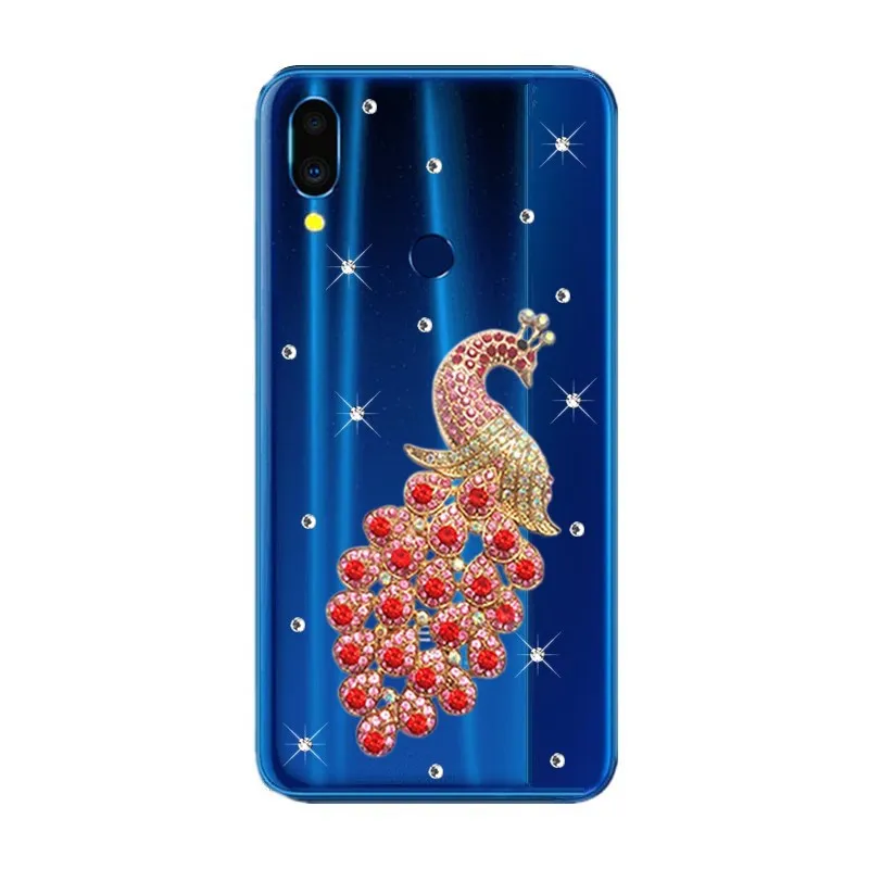 Высококачественный чехол-бампер для смартфона с бриллиантами Meizu Note 9 8 C9 pro 6 7 plus M6T