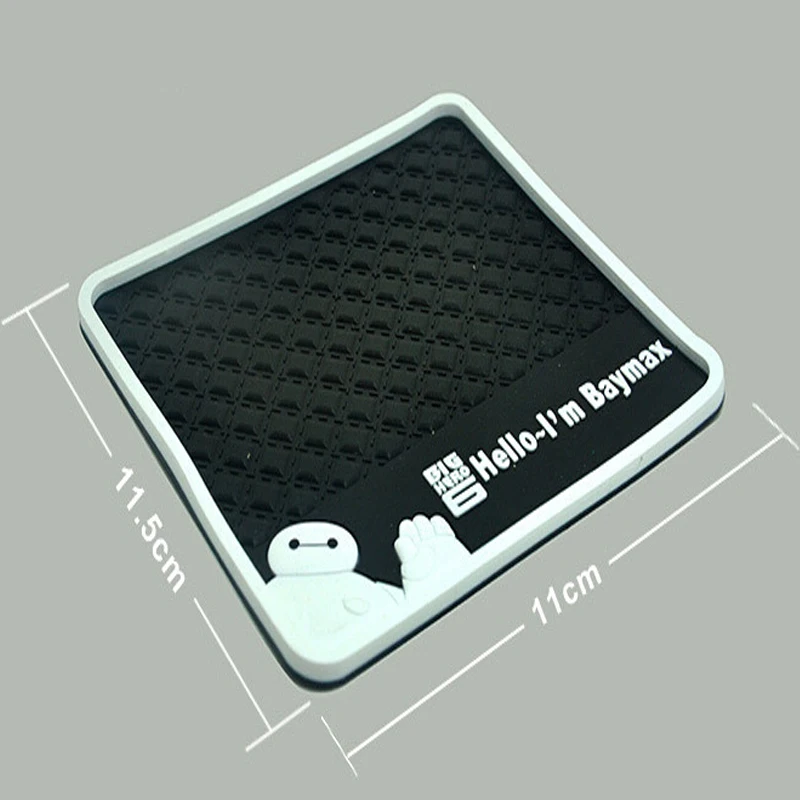 Новый дизайн автомобильный Стайлинг baymax нескользящий коврик аксессуары