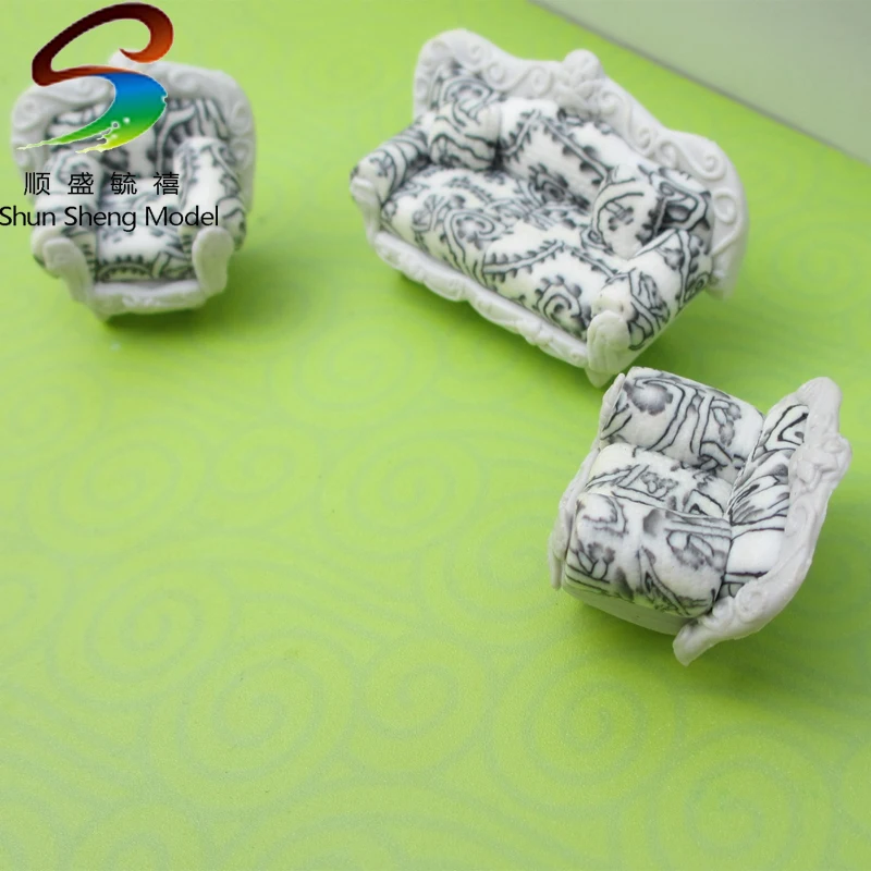 VSF19 Mini Modern Model sofa set For Design scale 1:25--1:50 model Furniture | Игрушки и хобби