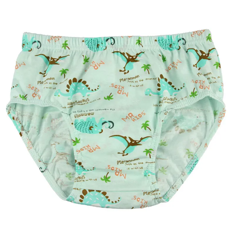 5 шт./лот хлопковые трусы боксеры для мальчиков детское нижнее белье с героями