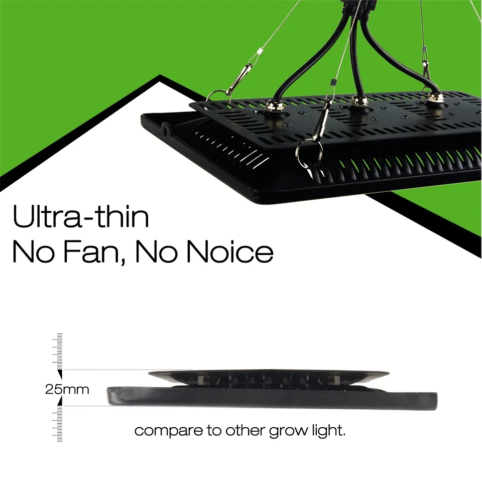 CF Grow COB Led Light ультра тонкий водонепроницаемый полного спектра для теплицы