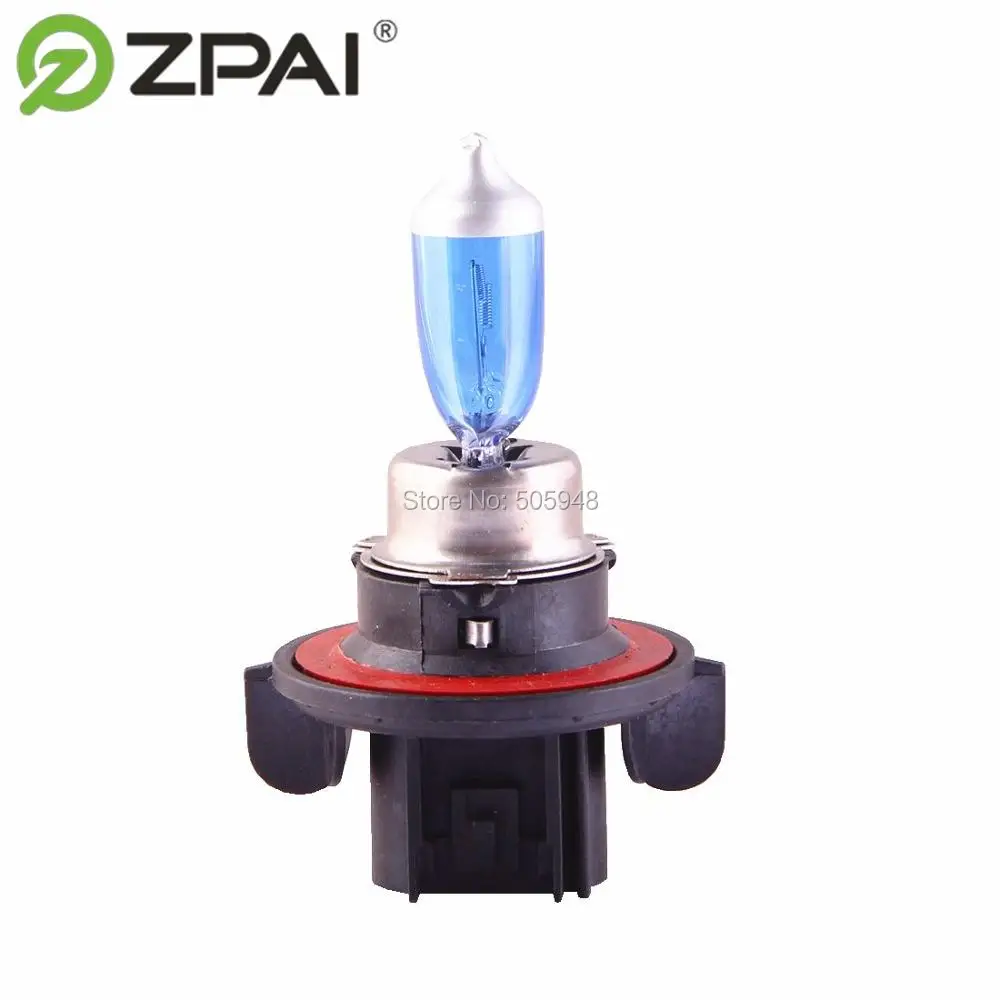 ZPAI 4 шт. H13 9008 12V 60/55W фары для автомобиля галоген ксенон светильник супер белый