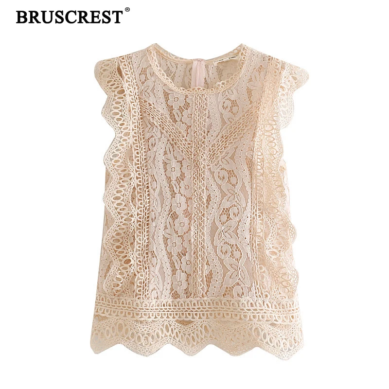 Винтаж blusas дамы рюшами Женские топы и блузки женские рубашки без рукавов черного