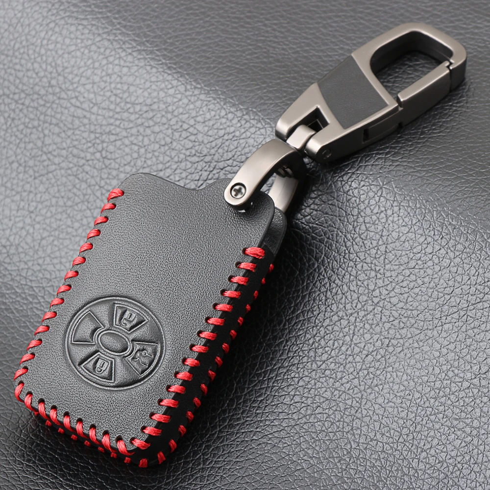 Складной кожаный чехол для автомобильного ключа с 3 кнопками Toyota RAV4 Reiz Yaris|Футляр