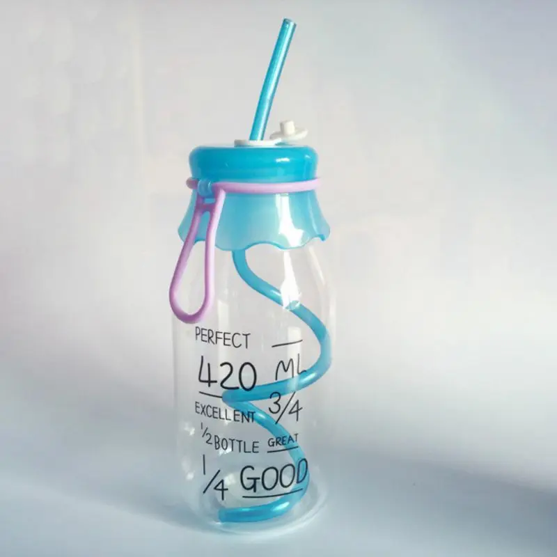 Новые летние соломенные бутылки my water bottle герметичные пластиковые botella de agua garrafas