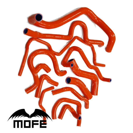 MOFE Racing 13 шт. оригинальный логотип Радиатор воды силиконовый хладагент шланг