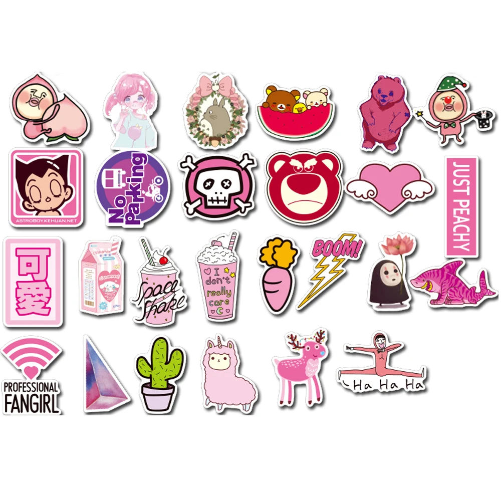 100 ⑤ упак. классические модные стильные граффити наклейки для мото автомобиля и