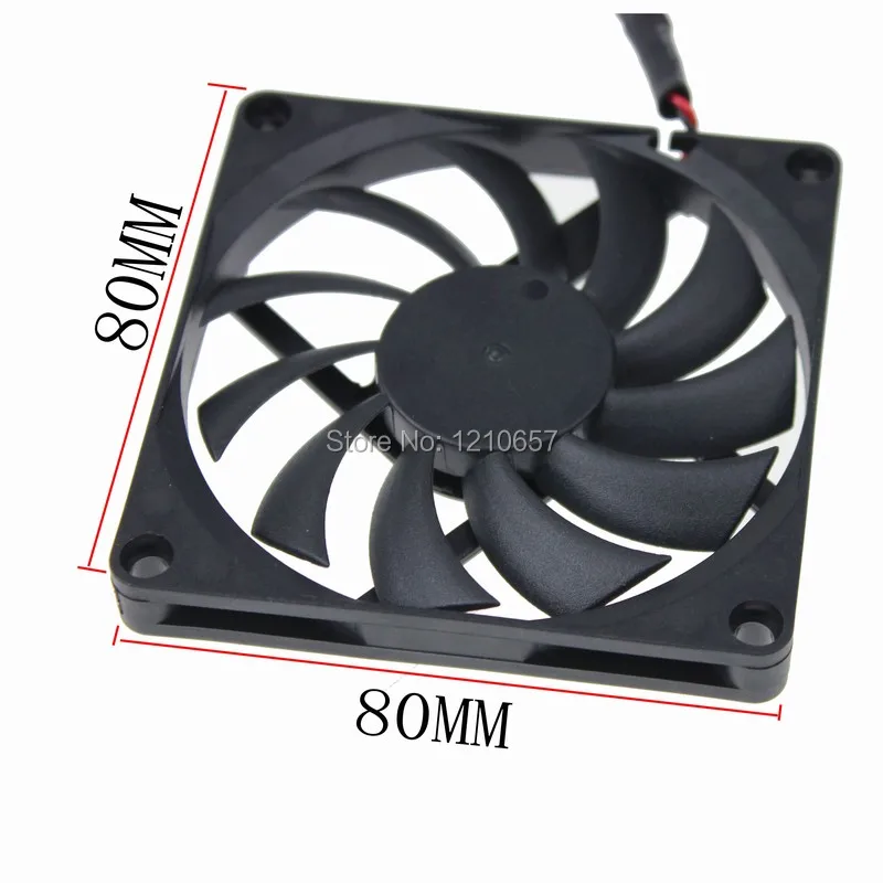 1 шт. Gdstime 8010s 80 мм 80x80x10 8 см DC 5 В USB коннектор Осевой поток охлаждающий