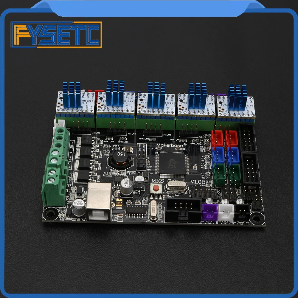 Gen V1.4 4 слойная печатная плата 3D комплект принтера с доска + 5 шт. TMC2130/TMC2208 Stepstick