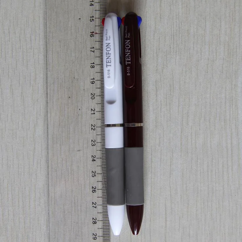 Ручка шариковая 0 7 мм 12 шт./лот 3 вида цветов чернила в 1 Классические