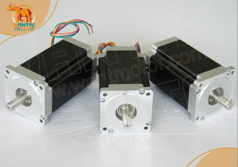 3 шт. шаговый двигатель Nema 34 с 892OZ In 8 выводов комплект ЧПУ 85BYGH450D 007 CNC ENGREAVE wantaimotor|nema