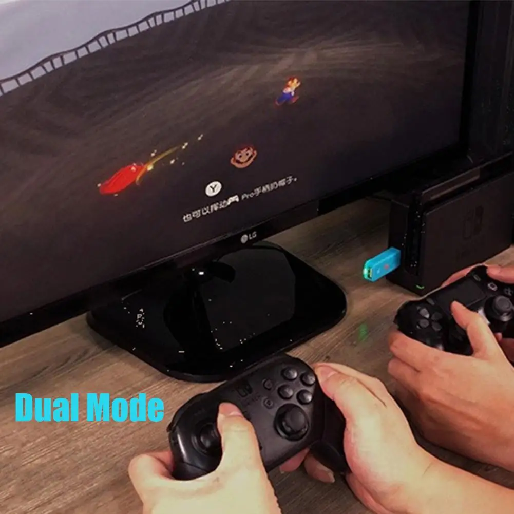 Беспроводной Bluetooth игровой контроллер конвертер для переключателя PS3 PS4 Joy-Con Xbox Plug And Play