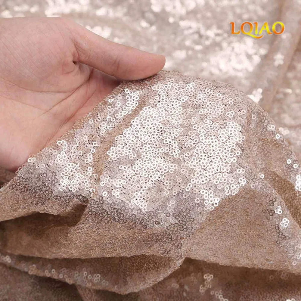 Customize-8pcs 12x120inch blush +4pcs matte champagne Sequin Table Runner | Дом и сад