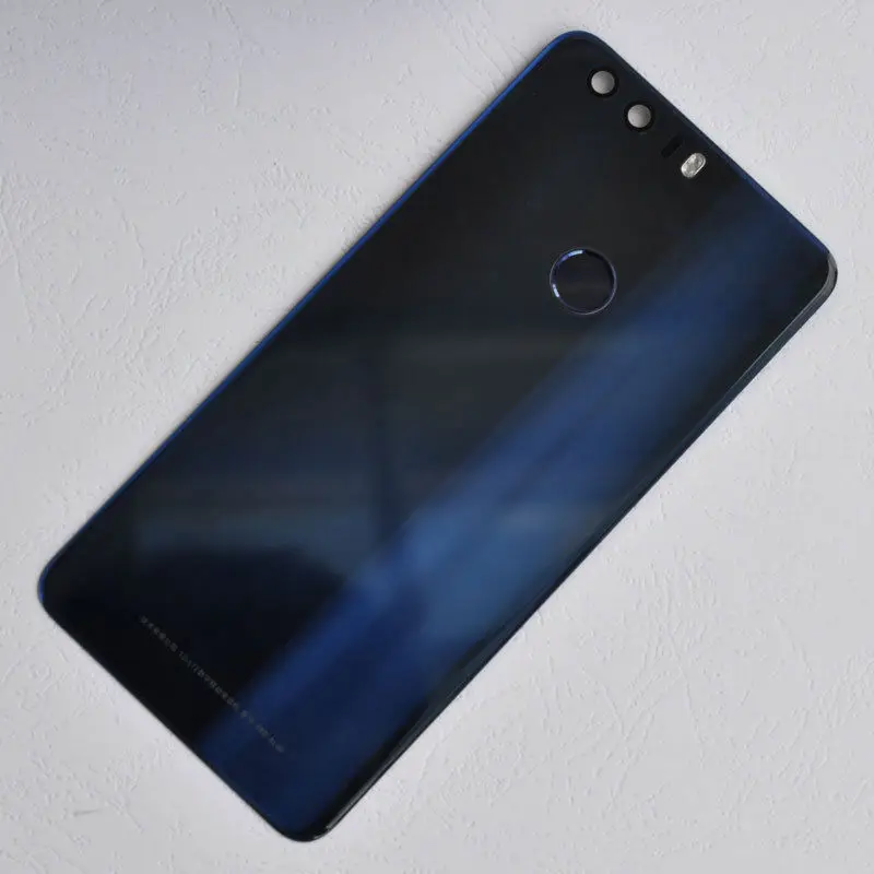 BINYEAE стекло крышка батареи задний Чехол для huawei Honor 8 корпус с датчиком отпечатков