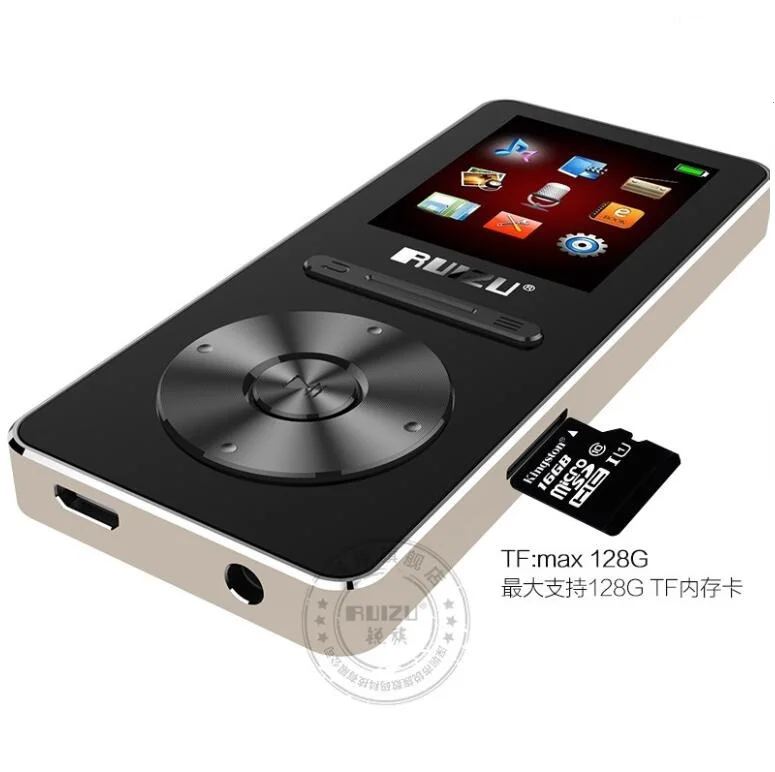 2019 Bluetooth MP3 музыкальный плеер RUIZU X29 BT 4 0 1 8 inch TF слот для карт памяти FM голос