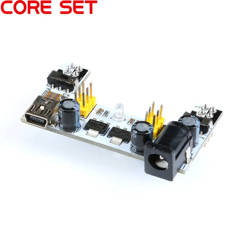 Макетная плата MB102 DC 7 12 В с интерфейсом Micro USB модуль питания регулятор 2 канальная