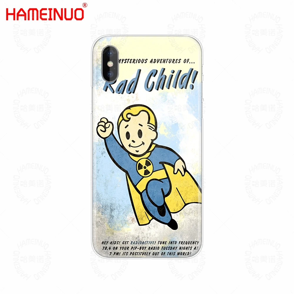 61516 HAMEINUO черный остров студии игры Fallout чехол для сотового телефона iphone X 8 7 6 4 4S 5 5S SE 5c 6s plus - Цвет: 61516