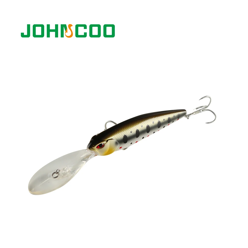 JOHNCOO 1 шт. жесткая блесна Minnow 95 мм 18 г рыболовная приманка artificiais para pesca свимбейт