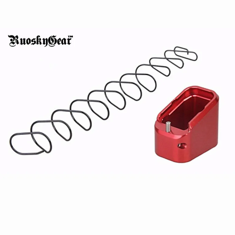 RED Таран тактические инновации-подставка для огневой мощи комплект для Глок USPA IPSC и IDPA CS SPORTS Witn - Цвет: RED
