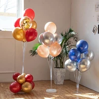 1set 710 tubes balloon stand holder column balloons arch stick happy birthday ballon kids baby shower wedding party decoration