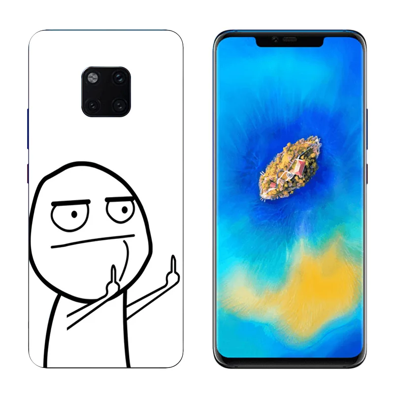 Капа для huawei Коврики 20 Pro Ультра тонкий силиконовый Мягкий задняя крышка 6 39
