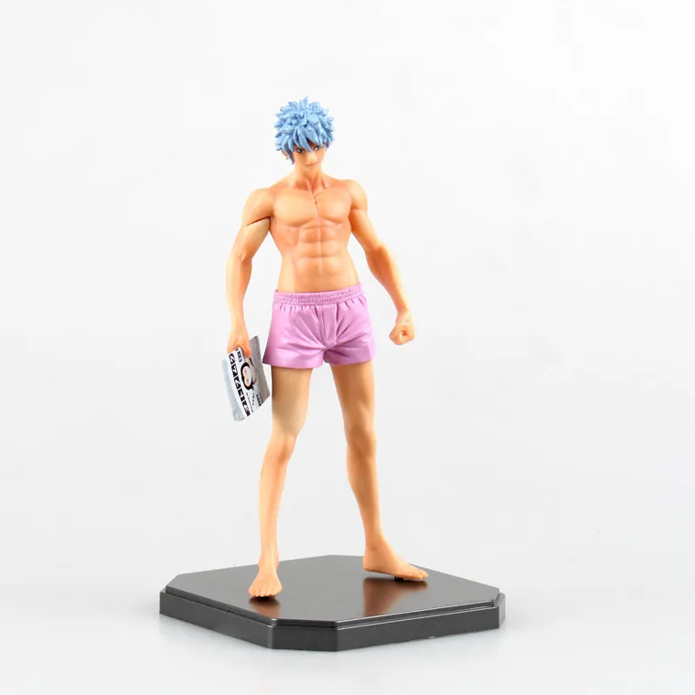 HKXZM фильм фигурка 17 см Серебряный Soul Gin Tama Gintama Sakata Gintoki Brinquedos ПВХ игрушки Brinquedo