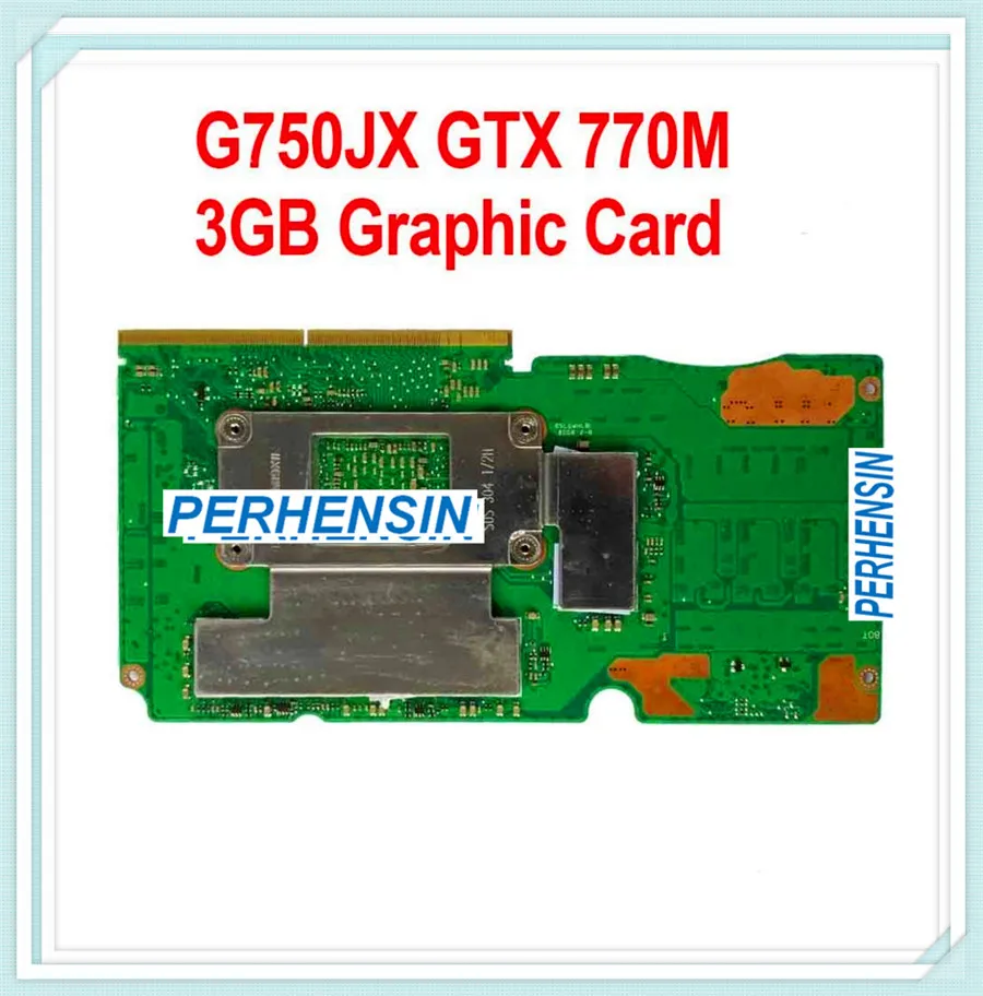 Видеокарта для ноутбука Asus G750J G750JX GTX 770M 3 ГБ VGA 100% рабочий видеокарта|asus g750j|work workasus