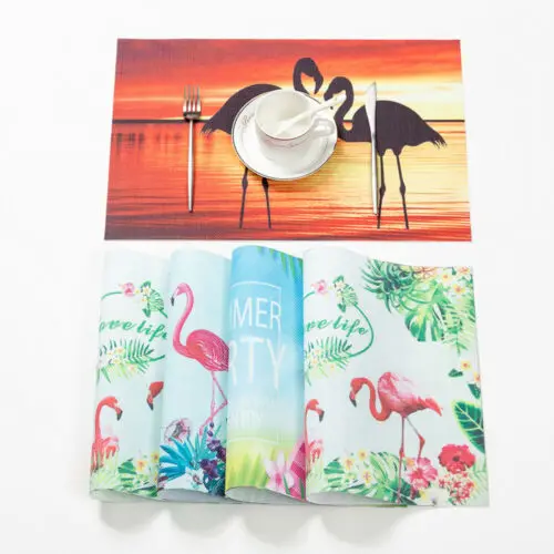 

Изоляционная миска из ПВХ, столовые приборы, подставки, коврик для места, подставки для стола, обеденный коврик, тарелки для еды, подставка, 45...