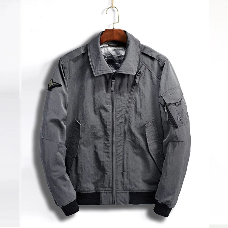 Baseball Jacket Mens 2017 Spring Autumn Slim Fit Bomber Men Coat Men's Solid Color plus size Fashion Casual jackets | Мужская одежда
