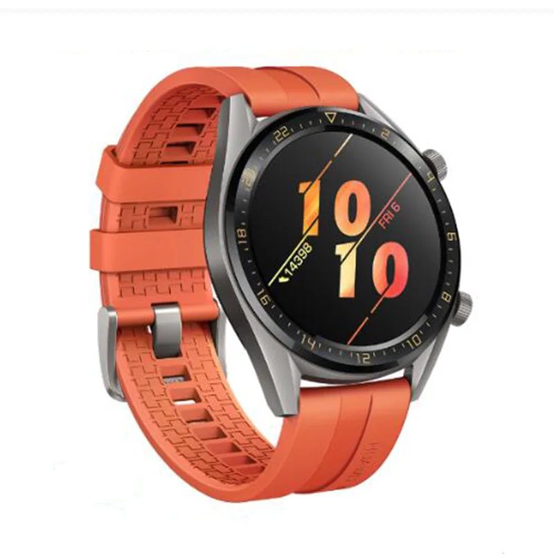Huawei Watch GT Смарт часы Поддержка gps NFC 14 дней Срок службы батареи 5 атм водонепроницаемый телефонный Звонок трекер сердечного ритма для Android iOS