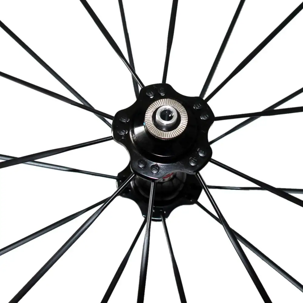 700C карбоновые колеса для дорожного велосипеда с Novatec Сверхлегкий V brake Hub CN494 спицы