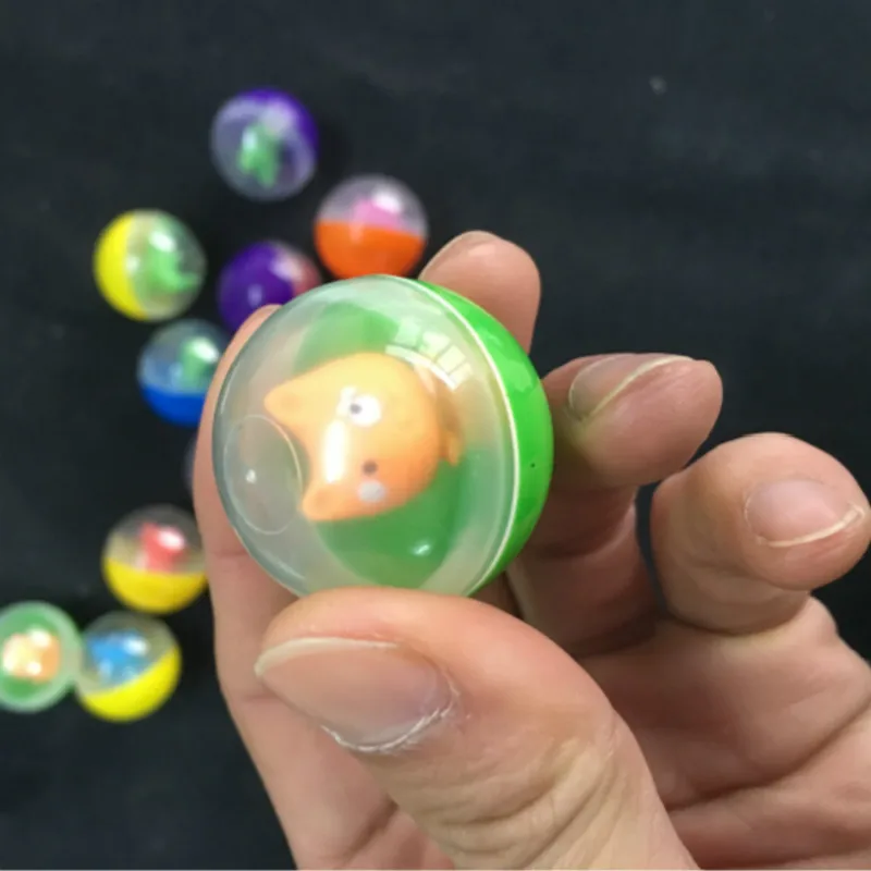 10 шт./лот детские игры для малышей забавные пластиковые игрушки мячи с животными