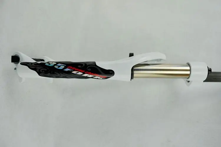 Зимняя Велосипедная вилка MTB, 20inch4. 0in, Велосипедная вилка с запорной подвеской из алюминиевого сплава для 4," шин 135 мм