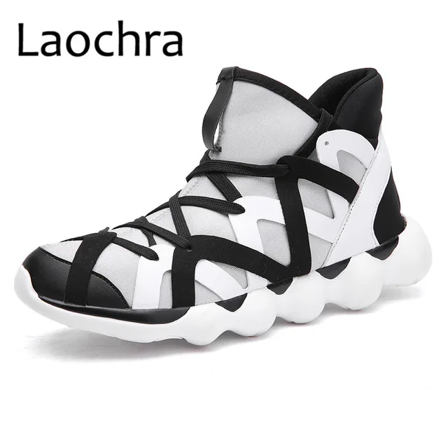 LAOCHRA Plus Size 46 47 Men New Arrival Fashion Sneakers Shoes Eges Flats Lace Autumn / Spring Casual For Males | Обувь