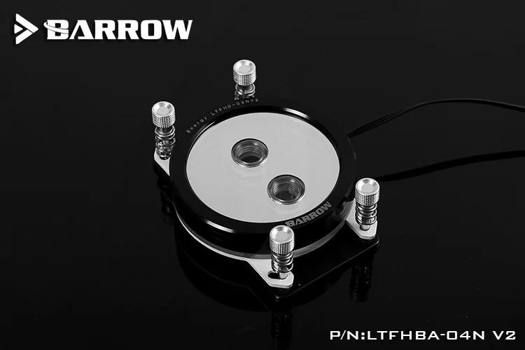 Курган для RyzenAMD/AM4/AM3 cpu водоблок зеркало Экстрим, LRC RGB v2 акрил микрорезка микроводный LTFHBA-04N-V2
