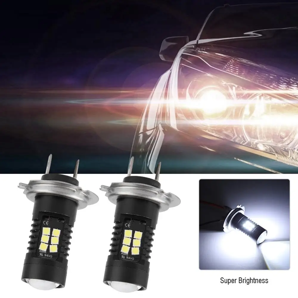 2 шт. 21 Вт 1200лм 21SMD светодиодный автомобильный головной светильник комплект ламп