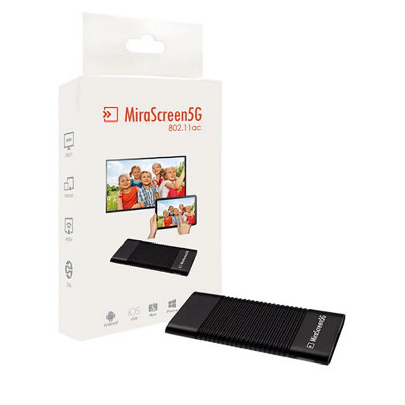 MiraScreen 5G wifi Дисплей ТВ-палка ключ Miracast Airplay DLNA HDMI Дисплей приемник ключ для apple iOS Android tv