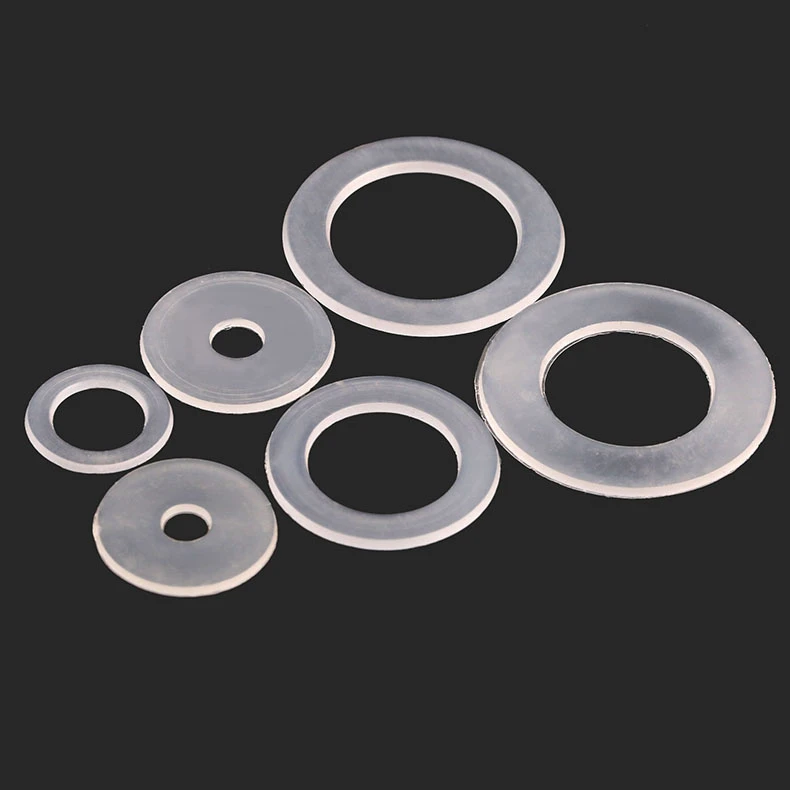 

100Pcs M3-M30 Nylon Insulated Flat Pad washer Soft plastic gasket plastic washer