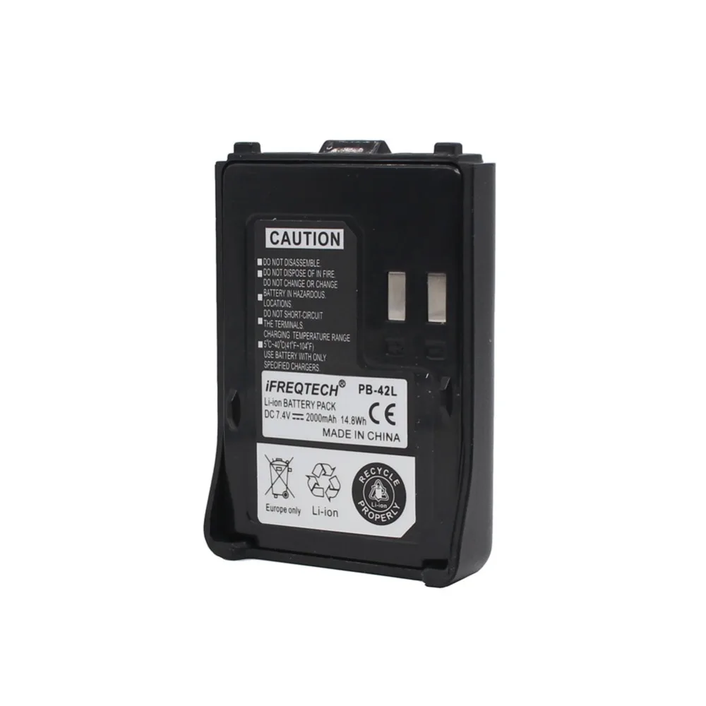 PB-42L PB42L 2000 мА/ч, литий-ионный аккумулятор Батарея для Kenwood радио TH-F6 TH-F6A TH-F7 TH-F7E