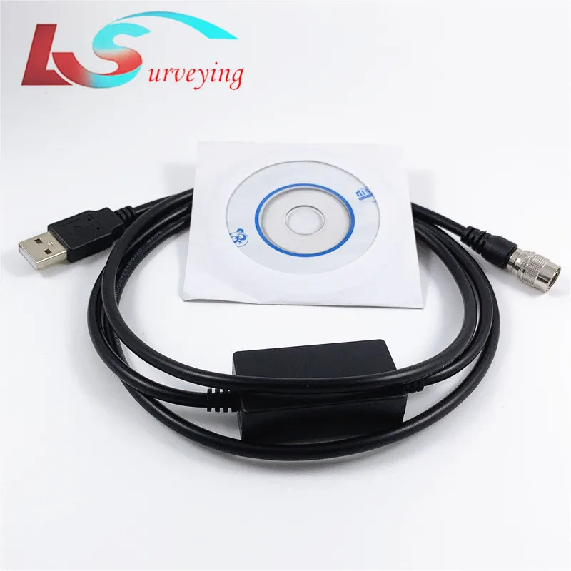USB кабель для Topcon Sokkia зарядный компьютера с поддержкой Win7 8 10|Детали и аксессуары