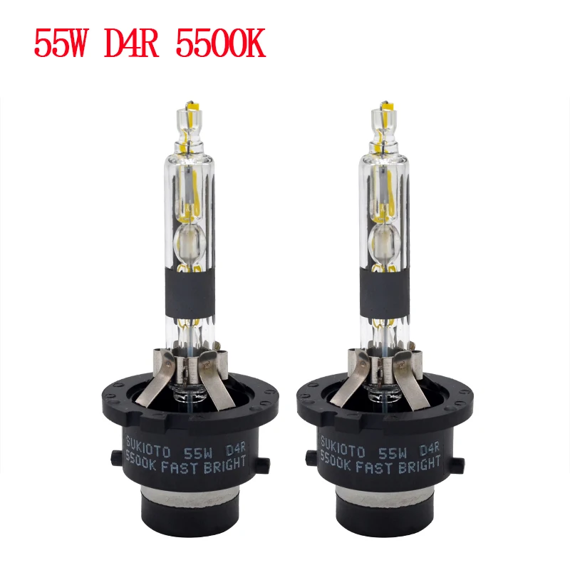 Оптовая продажа быстрая яркая 55 Вт 5500 к D2S HID лампа для быстрого запуска D4S балласт