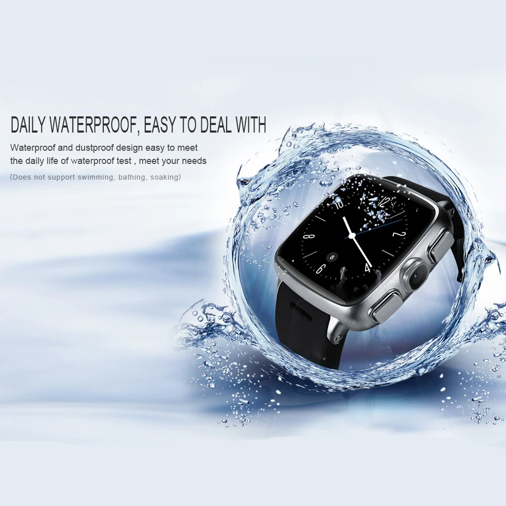 Smart Watch Z01 Android 5.1 metel 3G Smartwatch 5MP Camera Heart Rate Monitor Pedometer WIFI GPS reloj inteligente clock PK DM98 |