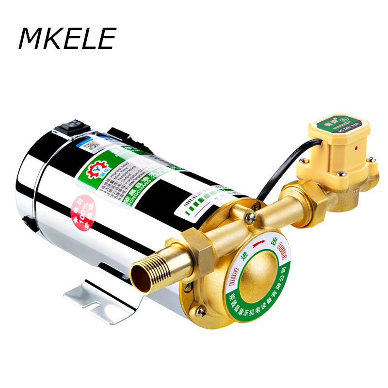 

New 220v Household Automatic Pressure Booster Pump Gas Water Heater Solar Water Pumps Water Boosting Pumps100W Water Pump