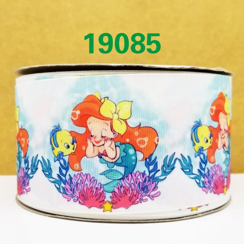 50 ярд Пасхальный день напечатанный grosgrain ленты 19097 - Цвет: 19085
