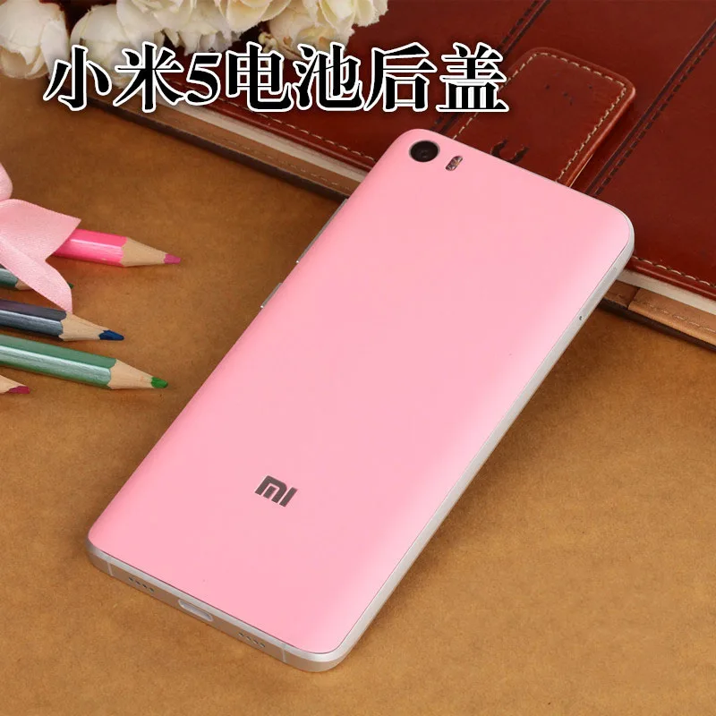 Глянцевый и матовый цветной чехол для аккумулятора Xiaomi mi5 m5 mi 5 (5 15 дюйма) задняя