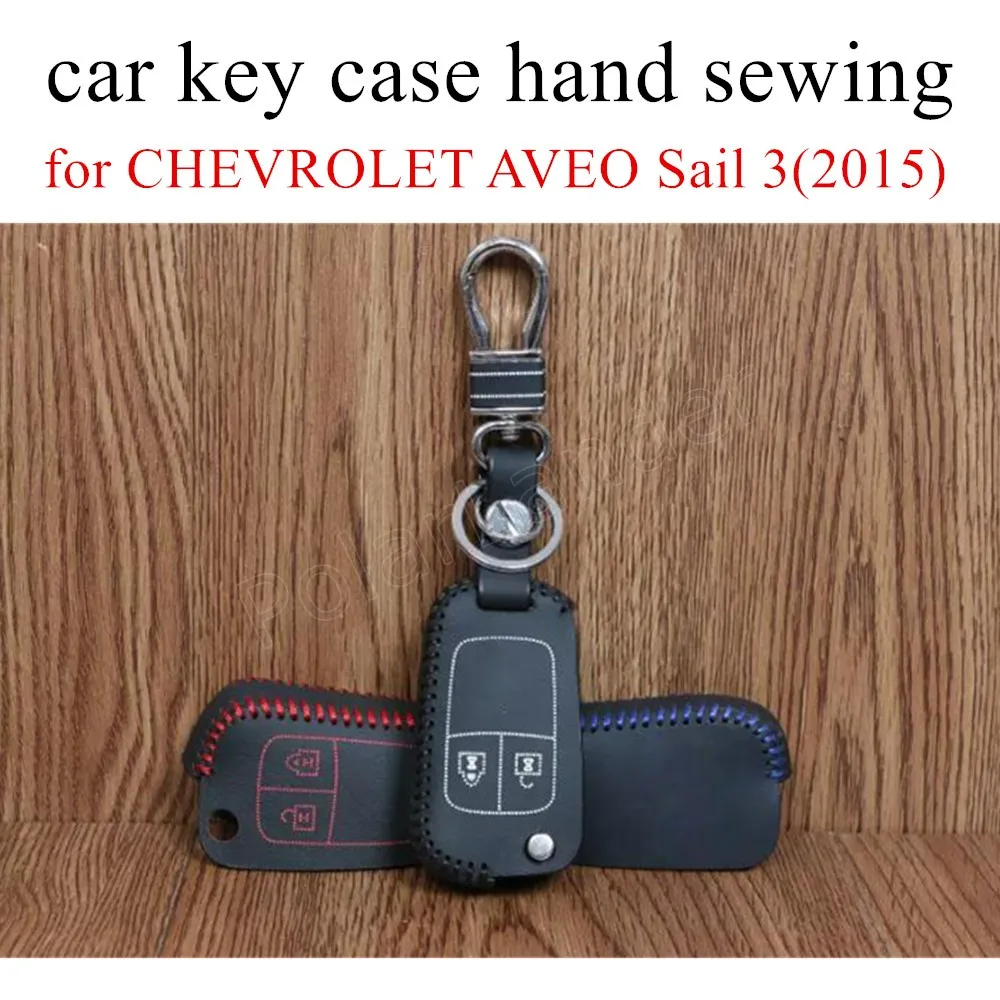 Только красный ручной кожаный чехол для ключей FORD Focus(2015) Ecosport(2016) Mondeo(2013) SMAX(2008)