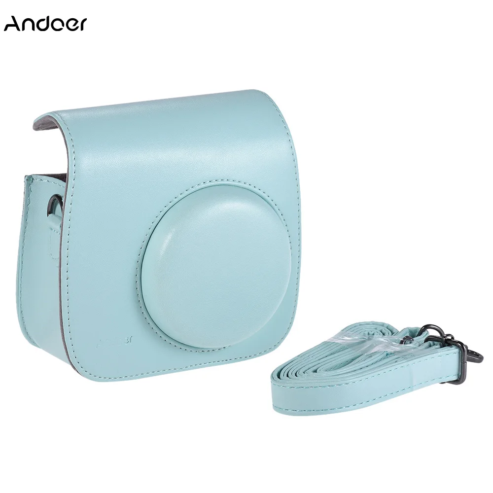Чехол Andoer для камеры Fujifilm Instax Mini 8/9/8 + с ремешком|Сумки фото-/видеокамеры| |
