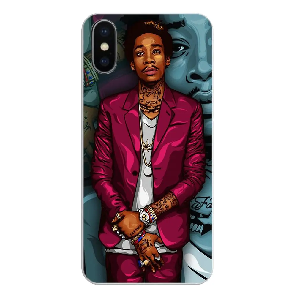 Soft Transparent Case Covers For Motorola Moto X4 E4 E5 G5 G5S G6 Z Z3 G3 C Play Plus Snoop Dogg Wiz Khalifa US Rap star Hip Hop |