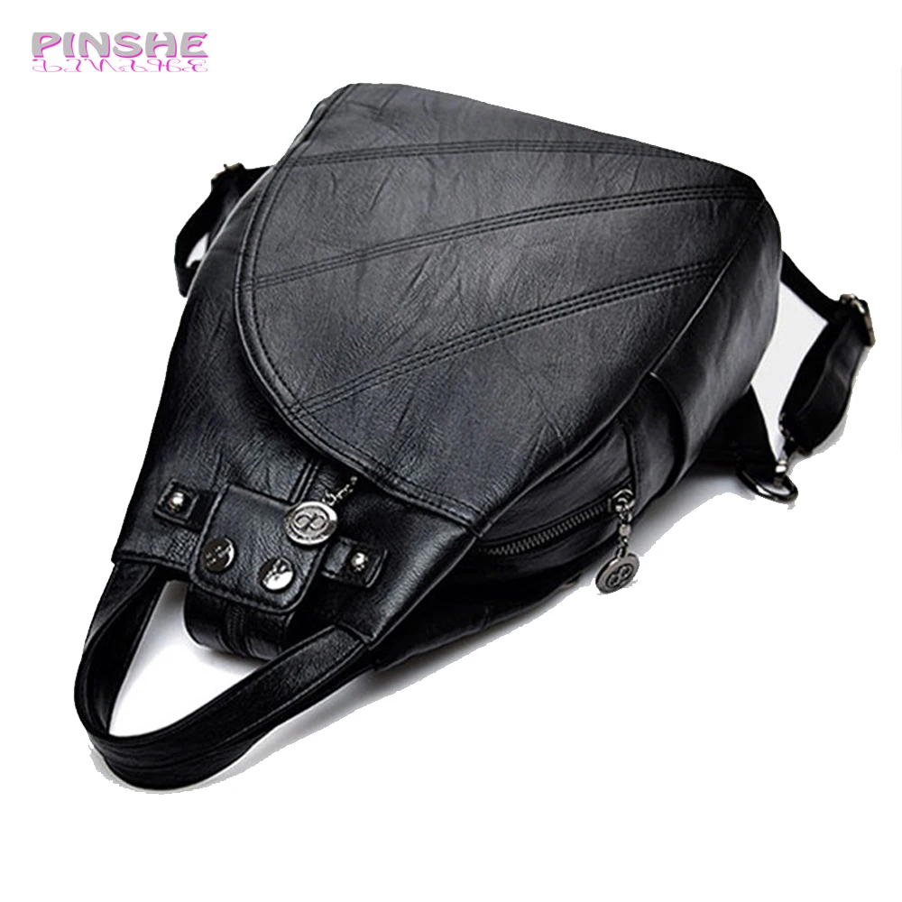 Мода Досуг Для женщин Рюкзаки из искусственной кожи женские школьные сумки для